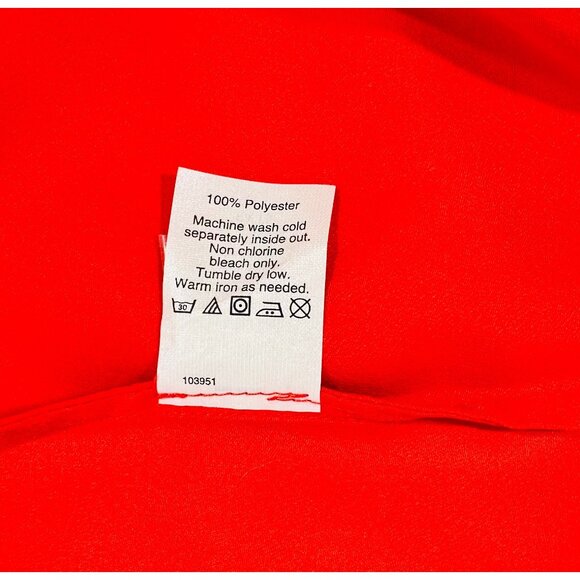 J Crew Outlet Womens Red Spaghetti Strap Sleeveless Tank Top Size 14 Sexy Shirt - Picture 5 of 11